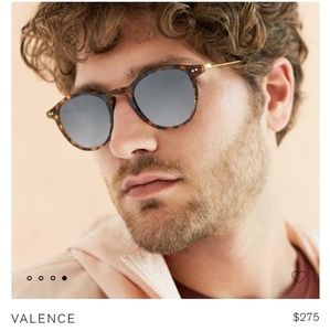 Krewe "Valance" sunglasses | Heron \ 24K titanium